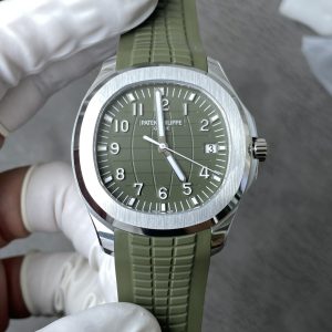 Patek Philippe Aquanaut 5168G Khaki Olive Green Super Clone Gained Weight 150g WSF 42.2mm