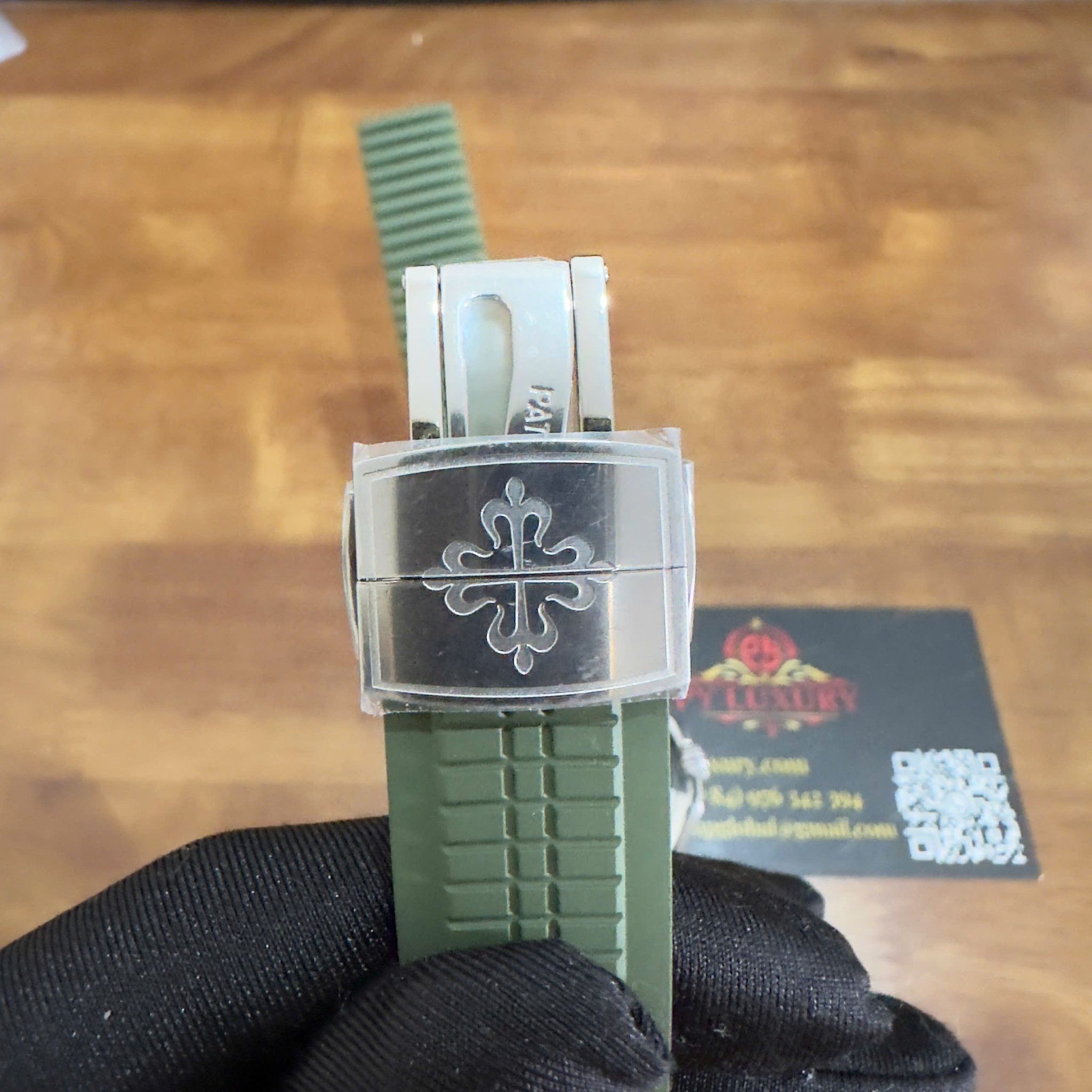 Patek Philippe Aquanaut 5168G-010 Modified Full Option Super Clone Best Replica 42.2mm - Image 11