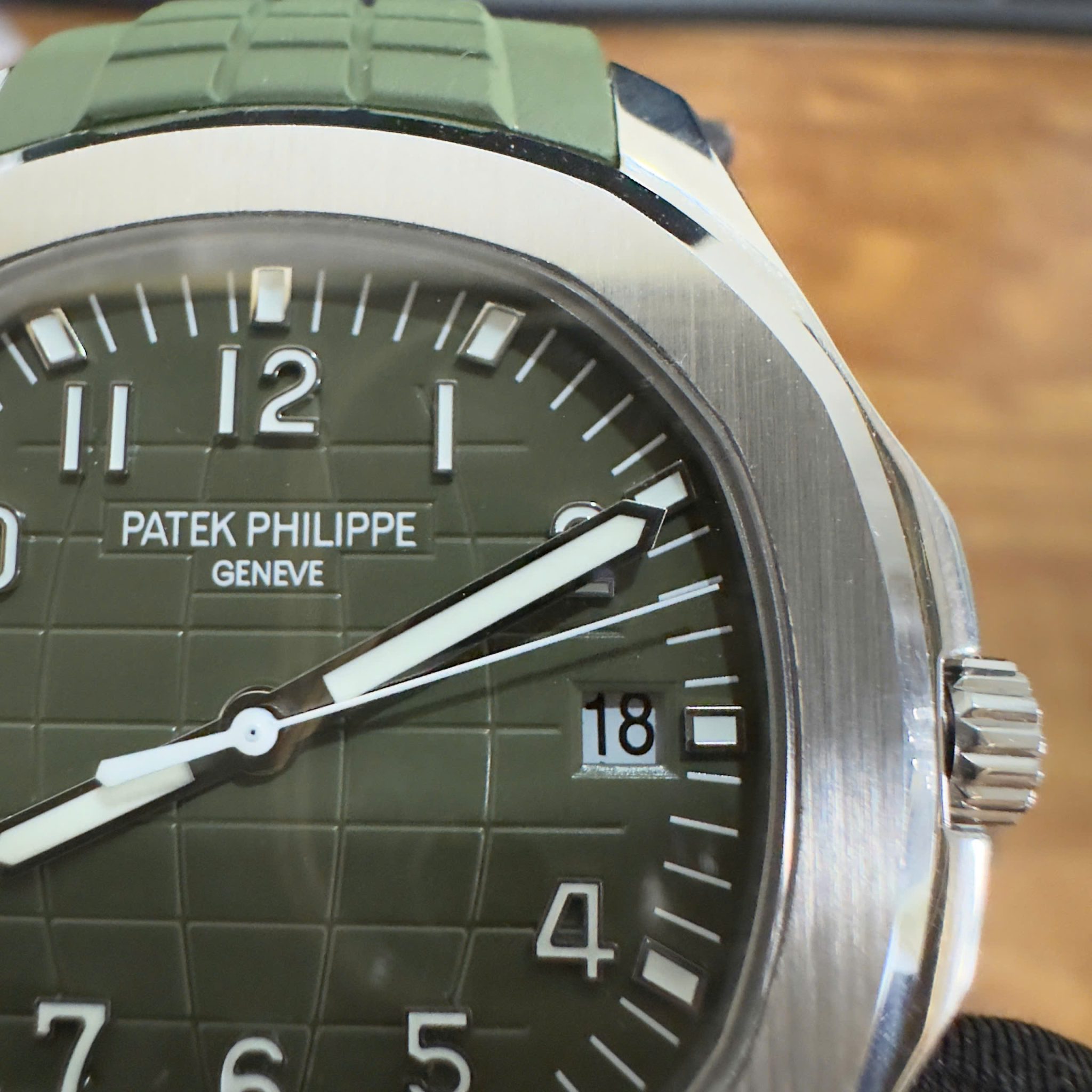 Patek Philippe Aquanaut 5168G-010 Modified Full Option Super Clone Best Replica 42.2mm - Image 5
