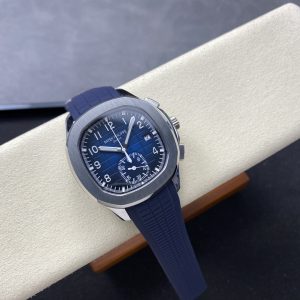 Đồng Hồ Patek Philippe Aquanaut 5968G-001 Chronograph Màu Xanh Blue Rep 11 42.2mm
