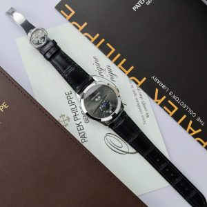 Đồng Hồ Patek Philippe Complications 5396G-014 Mặt Xám Replica 38.5mm