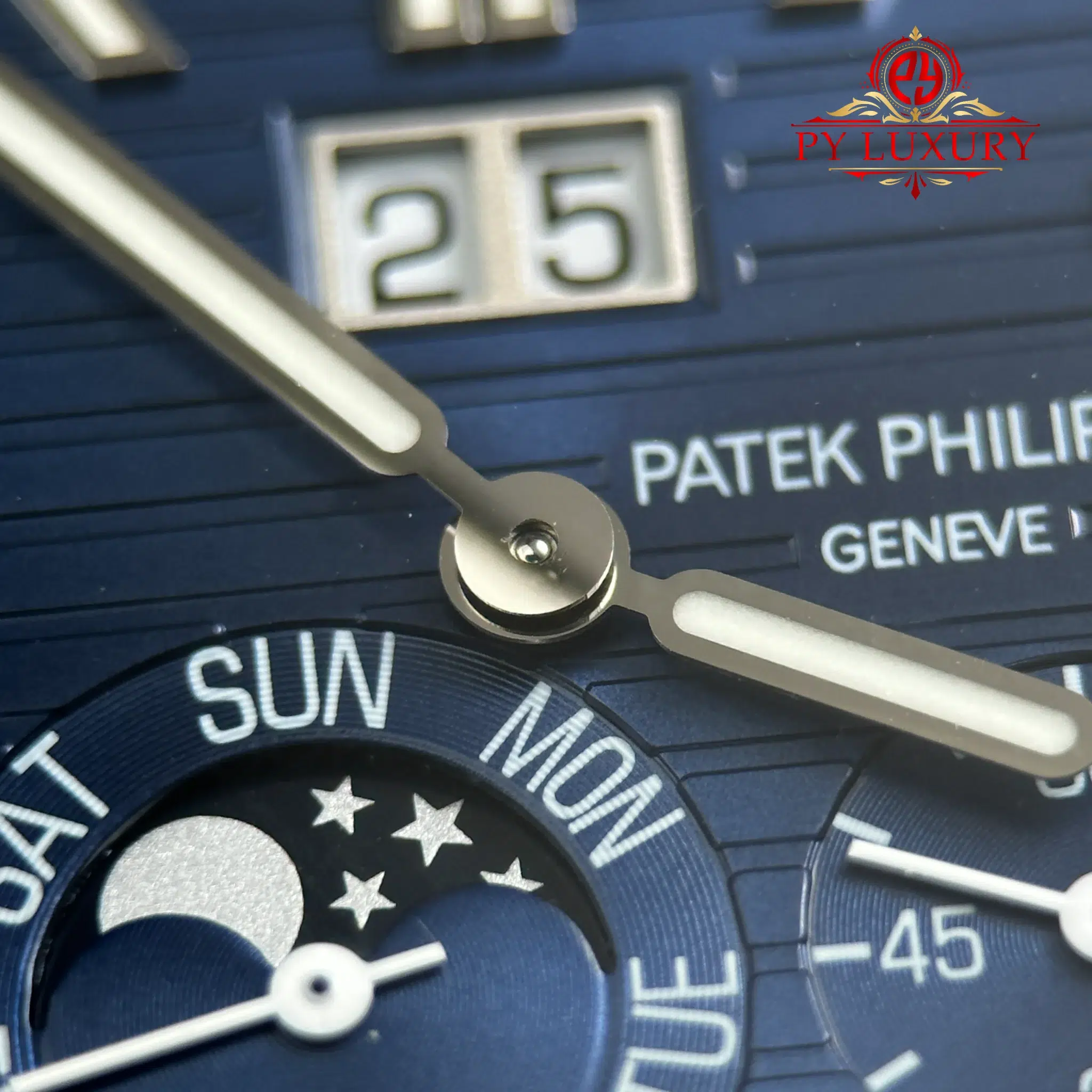 Patek Philippe Cubitus 5822P-001 Blue Dial Textile Strap 1:1 Best Replica 45mm - Image 7