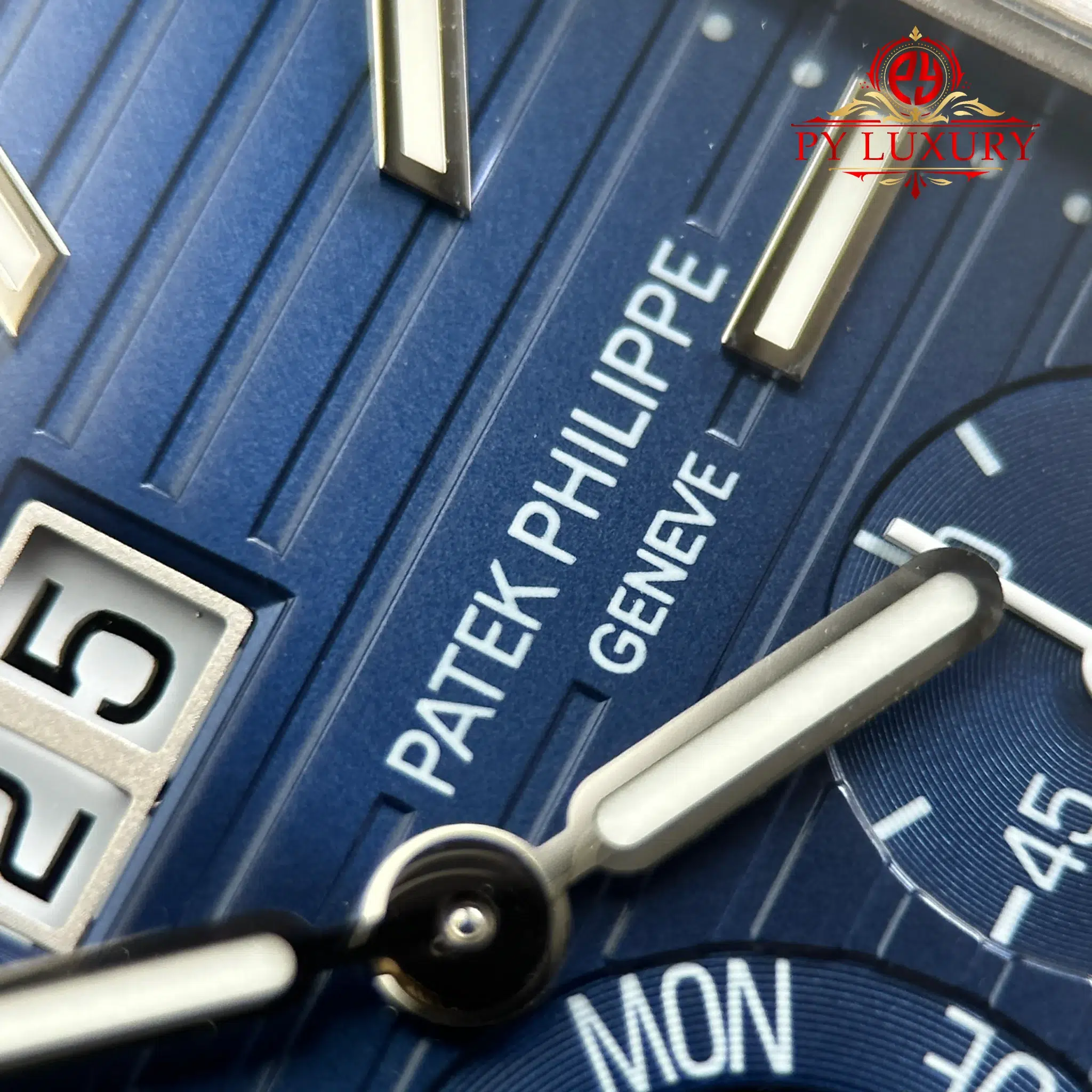 Patek Philippe Cubitus 5822P-001 Blue Dial Textile Strap 1:1 Best Replica 45mm - Image 8