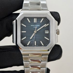 Đồng Hồ Patek Philippe Cubitus 7128/1G-001 Mặt Xanh Dương Replica 1:1 PPF 45mm