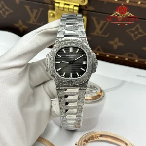Patek Philippe Nautilus 5711/1500A Black Dial Children Action 1:1 Best Replica 40mm