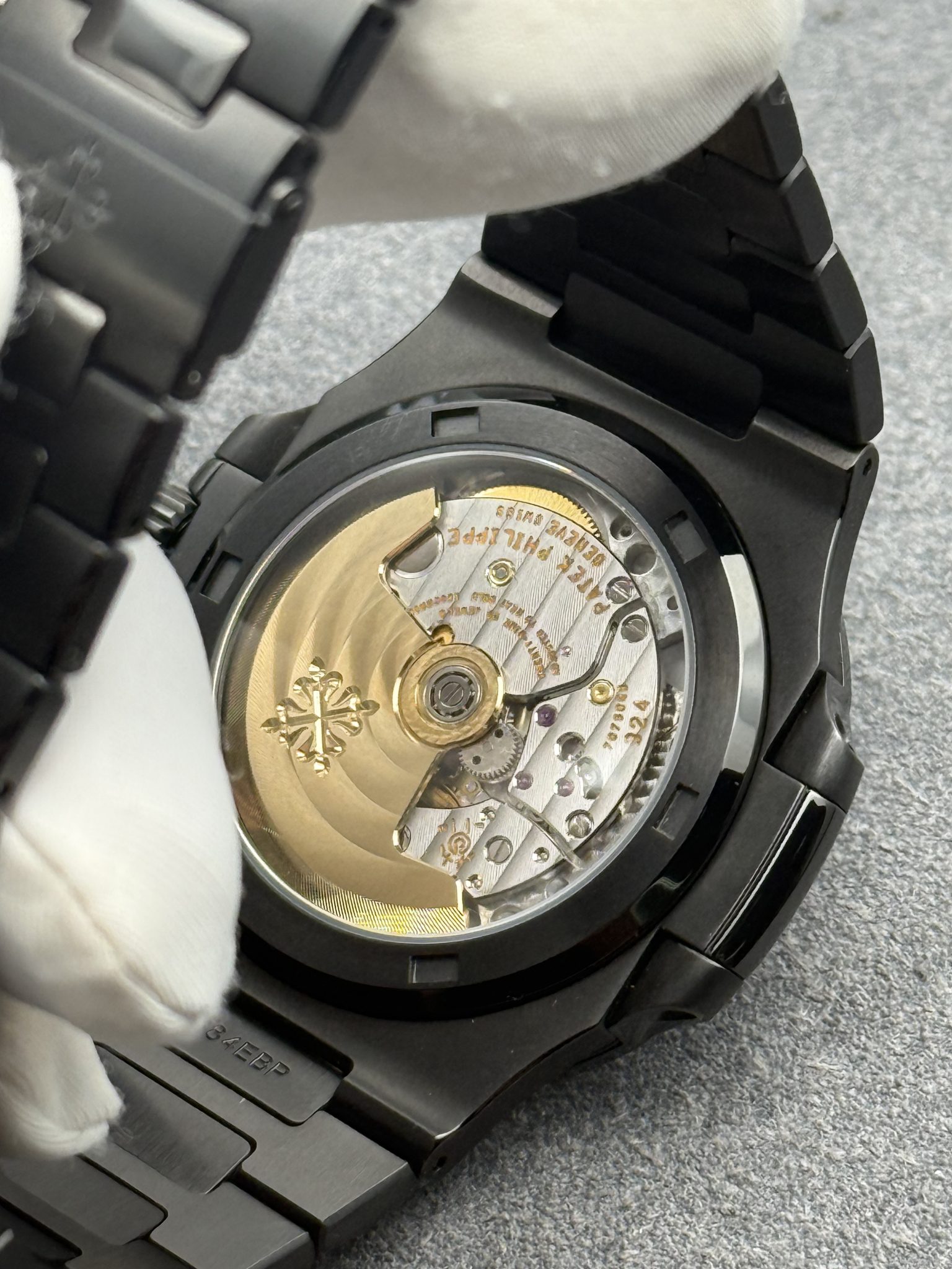 Patek Philippe Nautilus 5711 Black Venom DLC-PVD Limited Edition Custom 1:1 ACE Movement 40mm - Image 12