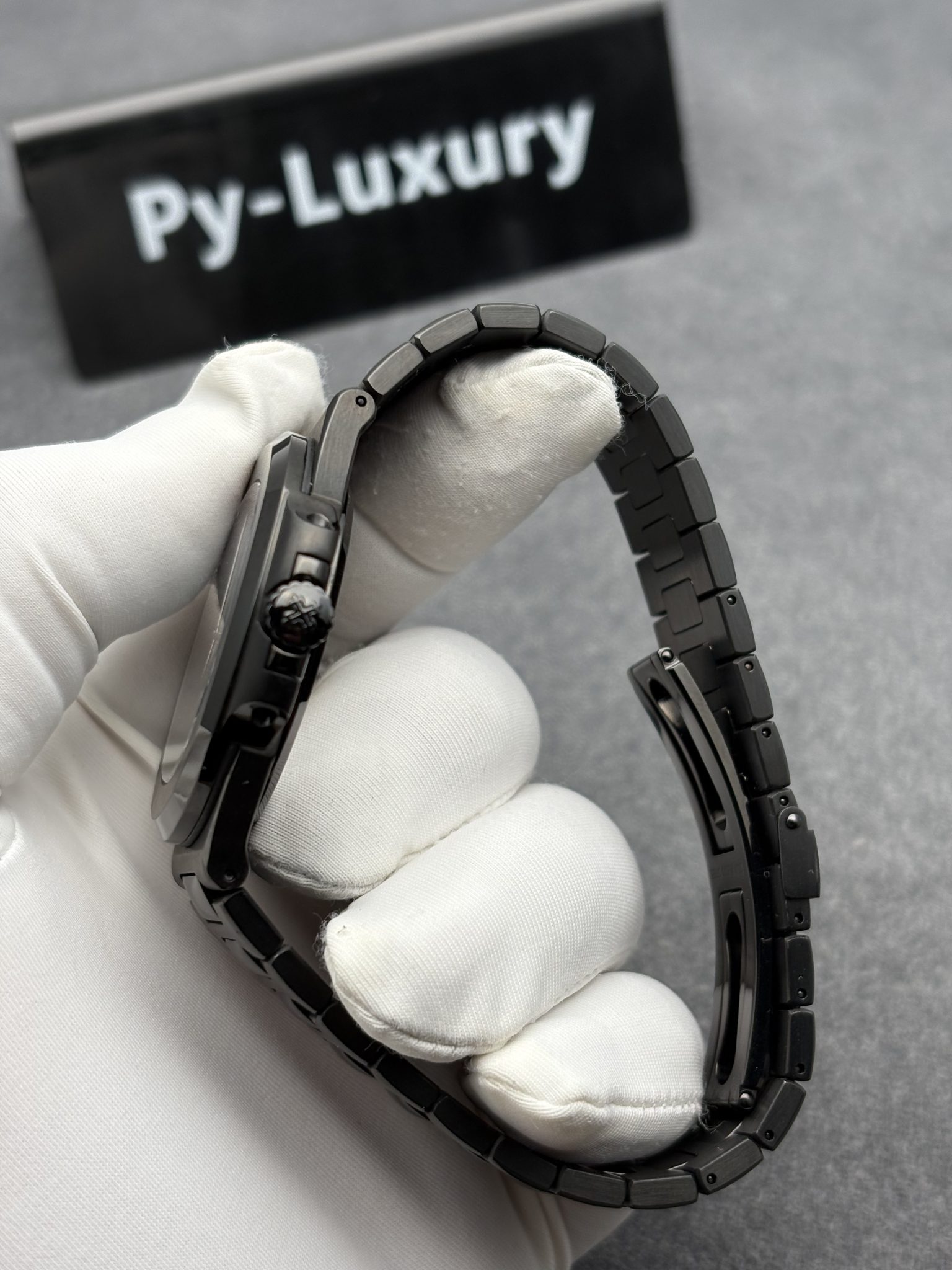 Patek Philippe Nautilus 5711 Black Venom DLC-PVD Limited Edition Custom 1:1 ACE Movement 40mm - Image 10
