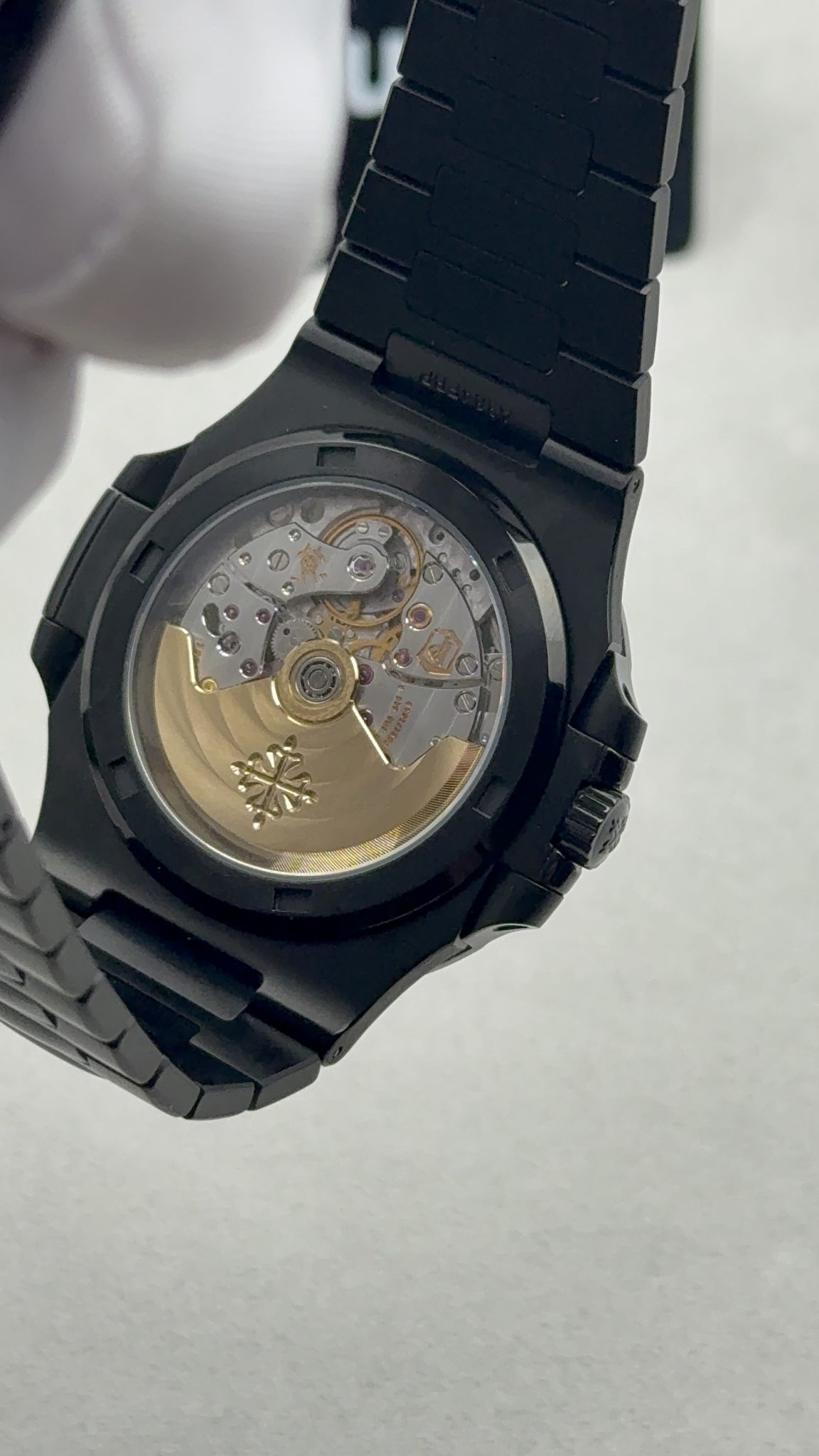 Patek Philippe Nautilus 5711 Black Venom DLC-PVD Limited Edition Custom 1:1 ACE Movement 40mm - Image 11