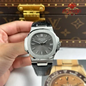 Đồng Hồ Patek Philippe Nautilus 5711G-001 Mặt Xám Replica 1:1 Cao Nhất 40mm