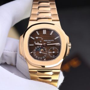 Đồng Hồ Patek Philippe Nautilus 5712/1R Vàng Hồng Mặt Nâu Chocolate Replica 1:1 PPF V3 40mm
