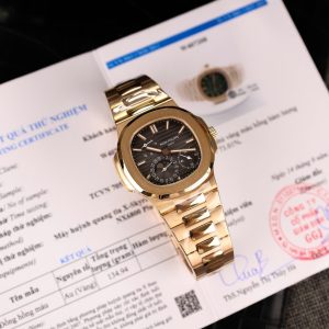 Đồng Hồ Patek Philippe Nautilus 5712/1R Bọc Vàng 18K Replica 1:1 PPF V3 40mm