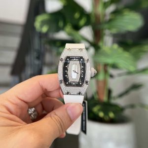 Đồng Hồ Richard Mille RM07-01 MOP Lip Đính Full Đá Replica 45.32 x 32.3mm