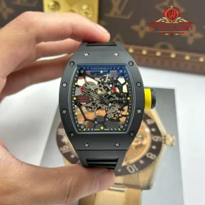 Đồng Hồ Richard Mille RM 035 Rafael Nadal Americas Limited Edition Vỏ Gốm Đen Replica 1:1 Z Factory 39.7mm x 48mm