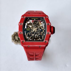 Richard Mille RM35-02 Red Quartz TPT Rafael Nadal Super Clone Top Quality Custom Made Umi Factory 49.94mm x 44.5mm (Free Sprung)
