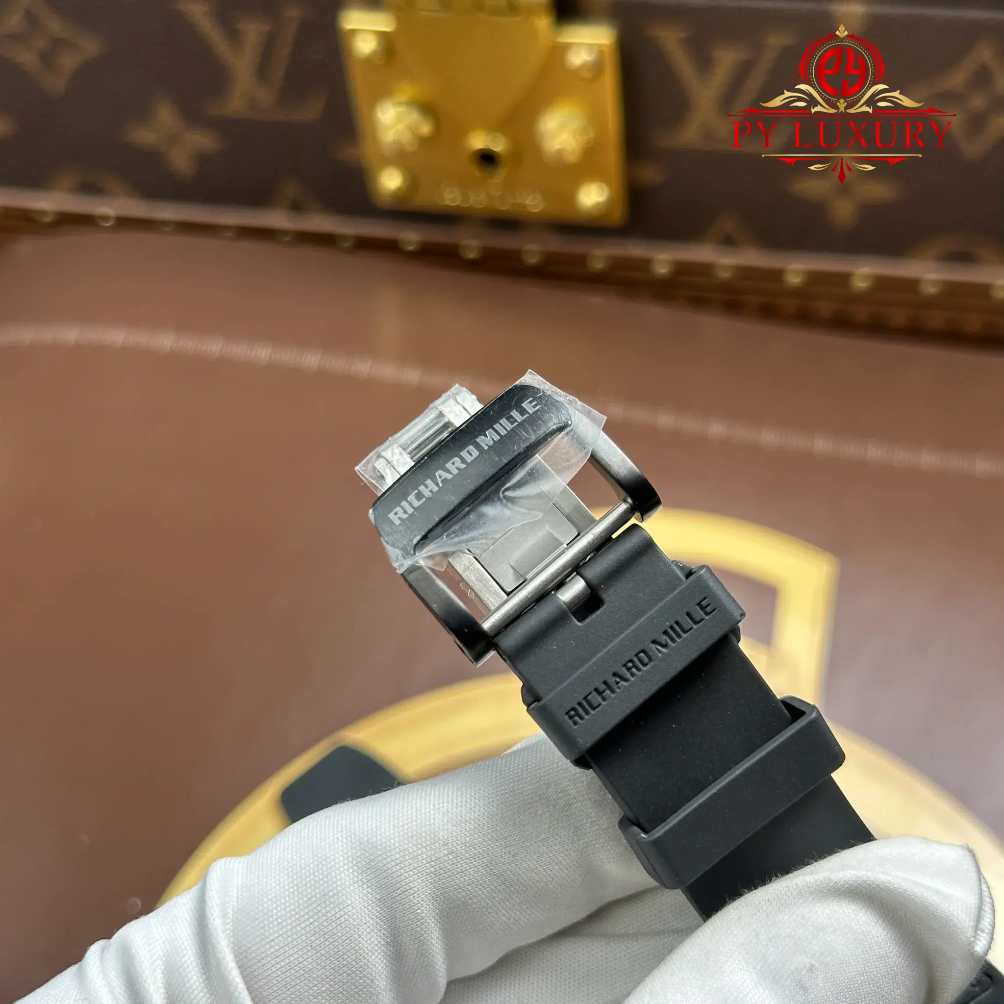 Richard Mille RM35-03 Rafael Nadal Black Carbon Best Clone 43.2mm x 50mm - Image 12