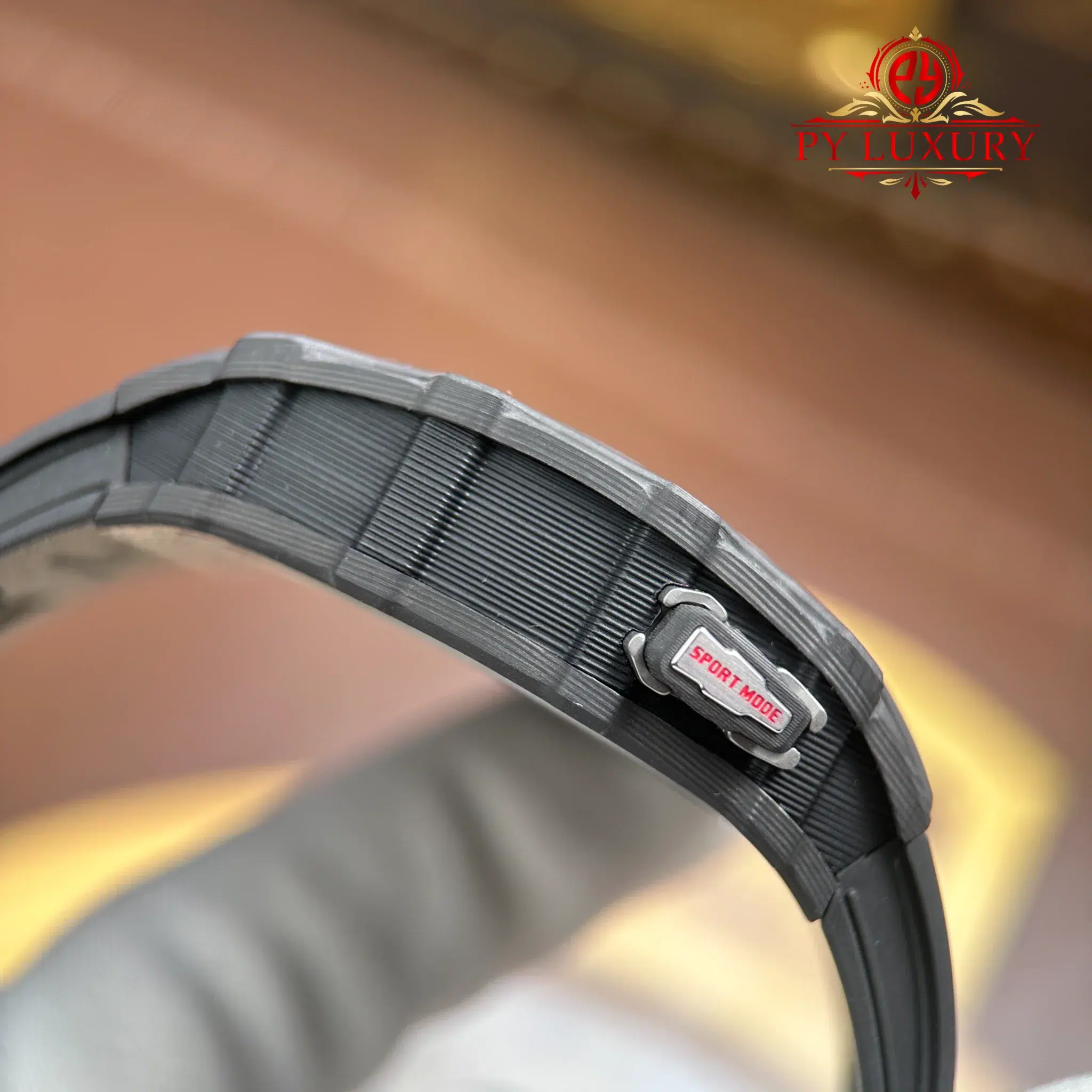 Richard Mille RM35-03 Rafael Nadal Black Carbon Best Clone 43.2mm x 50mm - Image 9
