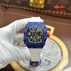 Đồng Hồ Richard Mille RM35-03 Rafael Nadal Vỏ Quartz Xanh Replica 43.2mm x 50mm