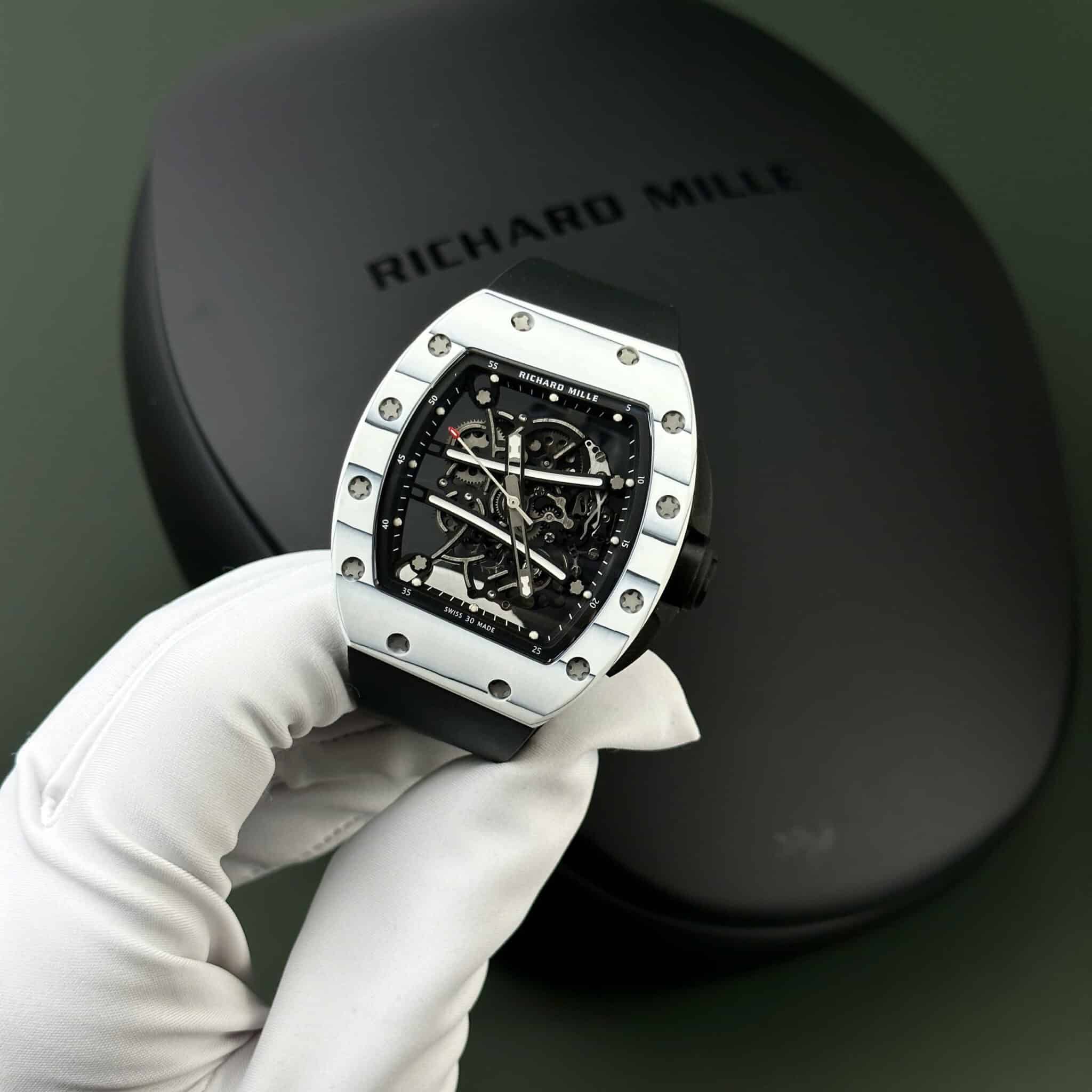 Richard Mille RM61-01 Ultimate Edition Yohan Blake Carbon TPT Best Replica RMF 42.7 x 50.2mm - Image 2