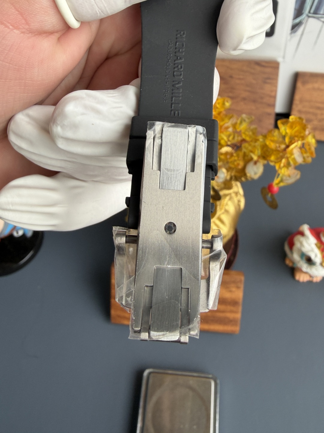 Richard Mille RM61-01 Yohan Blake All Grey Vaucher Movement 1:1 Super Clone A9 Factory 42.7mm x 50.23mm (Free Sprung) - Image 9