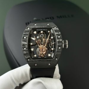 Richard Mille RM66 Flying Tourbillon Manual Winding Carbon TPT Best Replica YS Factory 42.7mm x 49.94mm