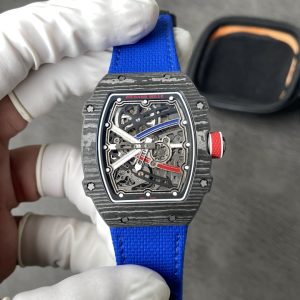 Richard Mille RM67-02 Carbon NTPT Sébastien Ogier Extra Flat Best Replica Super Clone 1:1 Rich Factory 38.7 x 47.52mm