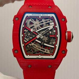 Richard Mille RM67-02 Switzerland Sébastian Buemi Red Quartz TPT Super Clone 1:1 Top Quality Rich Factory 38.7 x 47.52mm