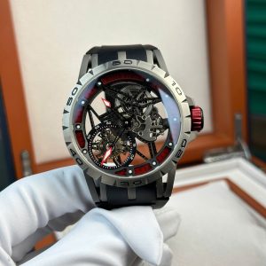 Đồng Hồ Roger Dubuis Excalibur Spider Titanium RDDBEX0545 Dây Cao Su Rep 1:1 BBR 45mm