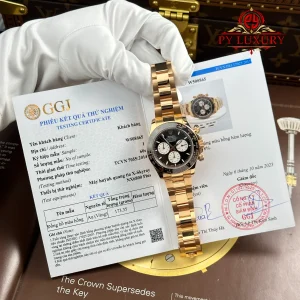 Đồng hồ Rolex Cosmograph Daytona 126525LN Le Mans Bọc Vàng Hồng 18K QF 40mm