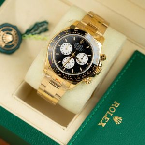 Đồng hồ Rolex Cosmograph Daytona Le Mans Vàng Vàng Replica 1:1 QF 40mm
