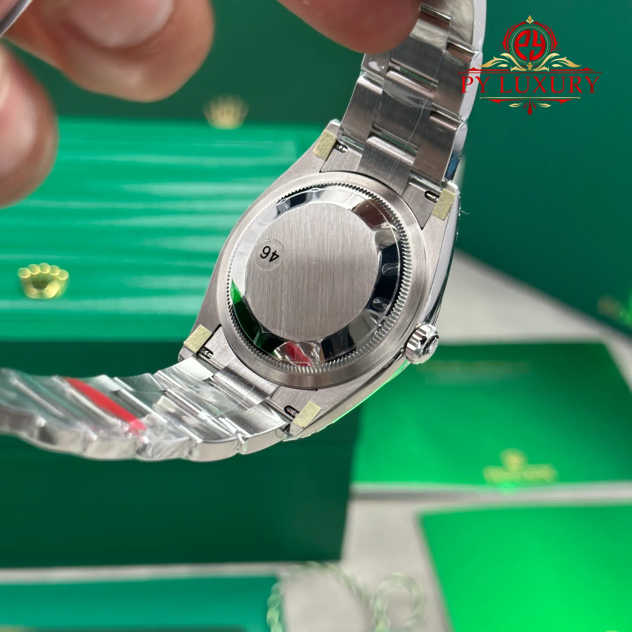 Rolex Datejust 126234 Green Ombré Dial Fluted Bezel Oyster Bracelet Super Clone VSF 36mm - Image 12