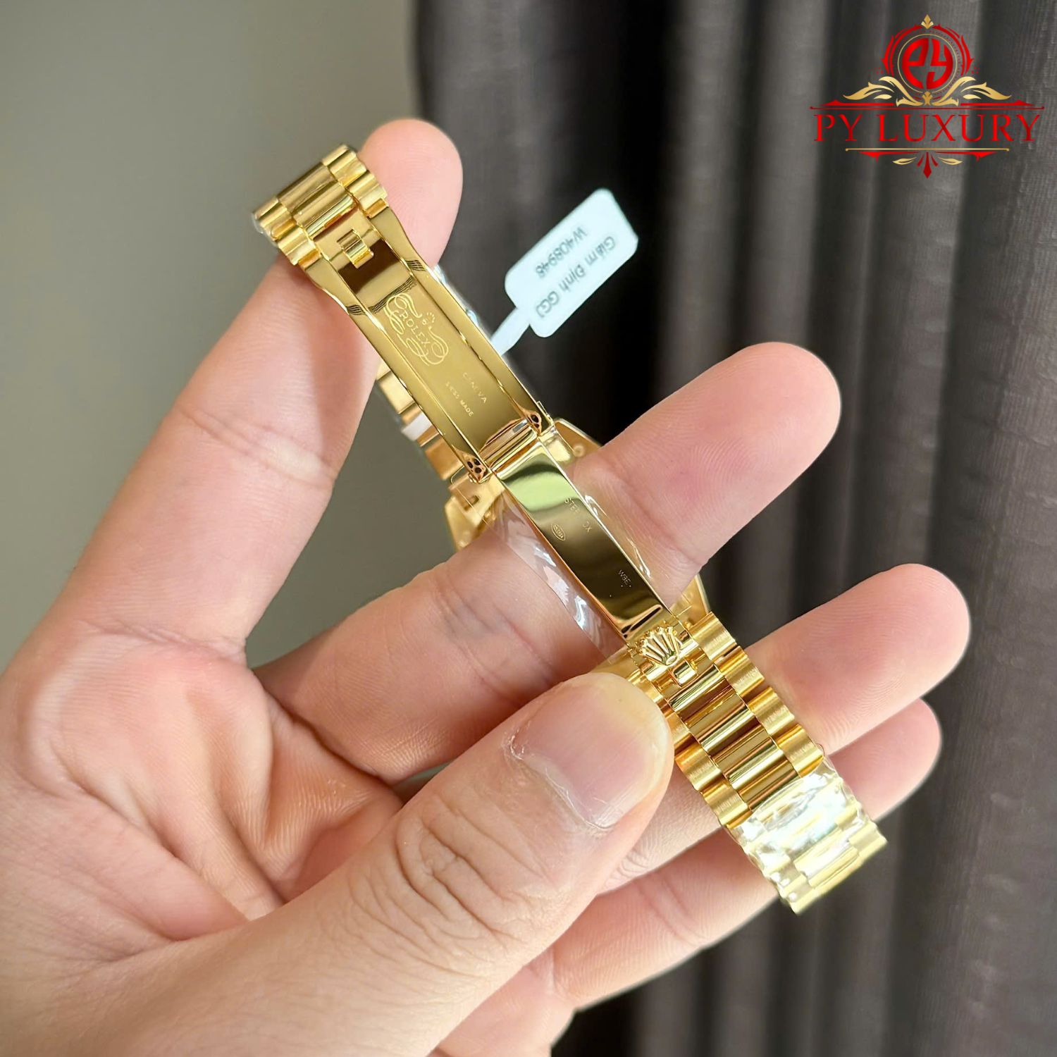 Đồng Hồ Nữ Rolex Datejust 278288PAVEO Butterfly Bọc Vàng 18K Chế Tác Viền & Mặt Số Moissanite 31mm - Image 7