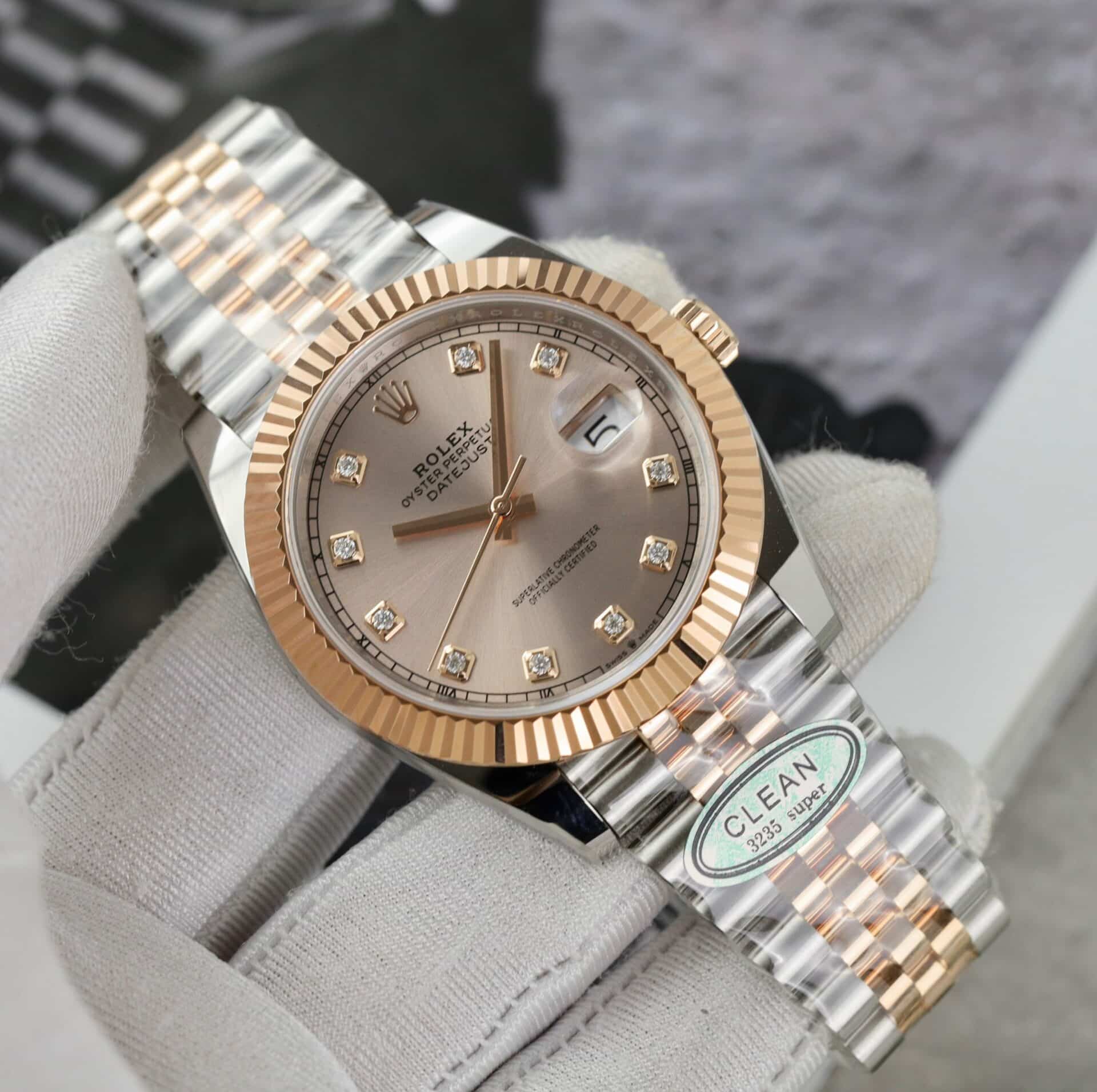 Rolex Datejust 41 126331 Sundust Diamond Dial Jubilee Best Replica Clean Factory - Image 2