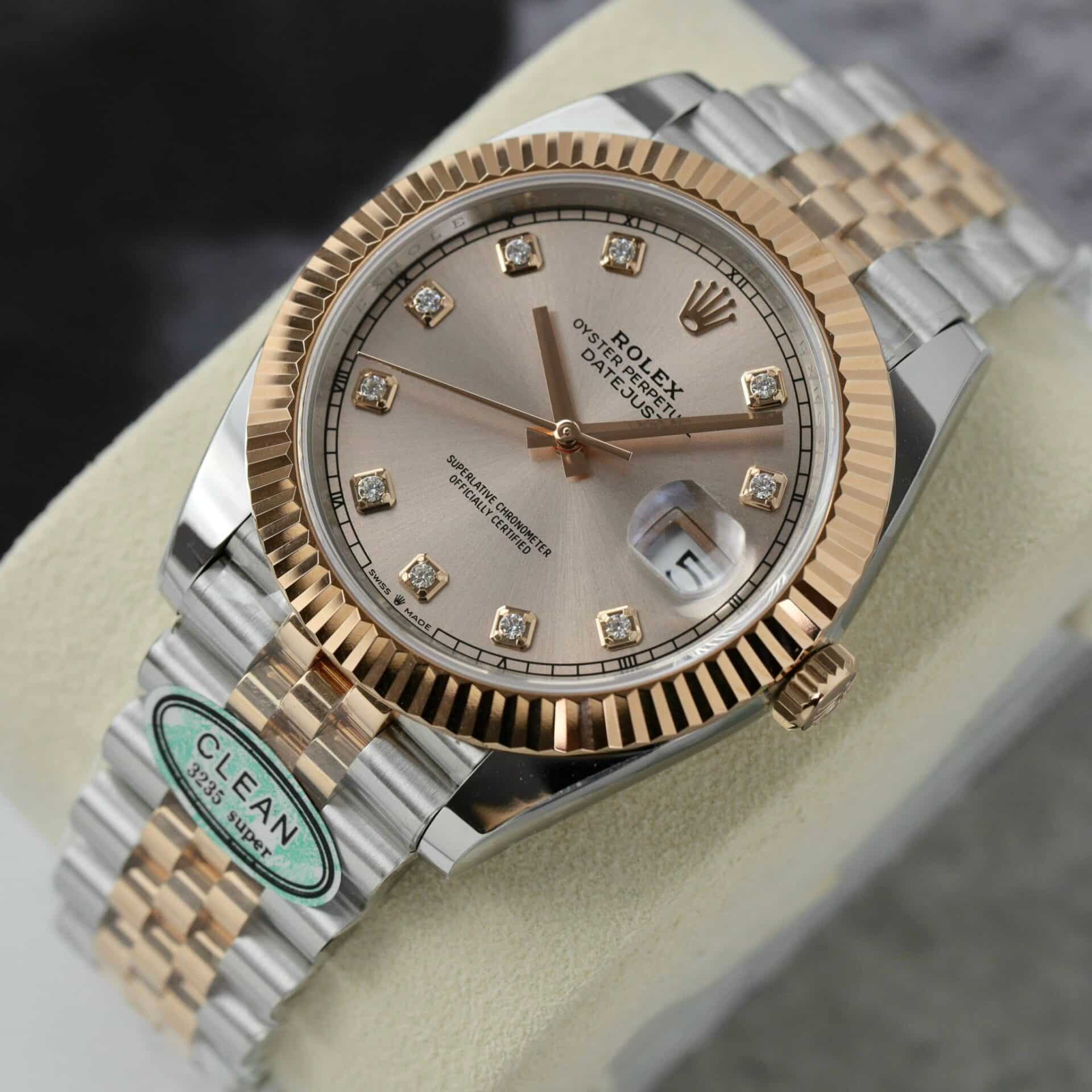 Rolex Datejust 41 126331 Sundust Diamond Dial Jubilee Best Replica Clean Factory - Image 3