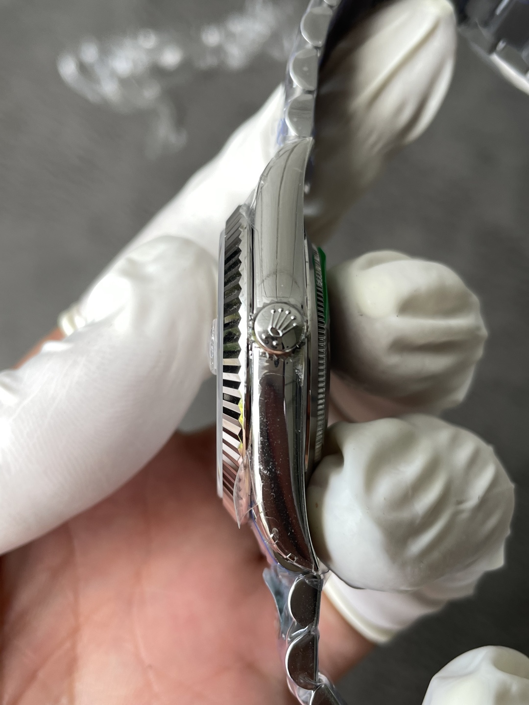 Rolex Day-Date 228236-0009 Custom Moissanite Dial 1:1 Best Replica Super Clone Gained Weight 210g RCF 40mm - Image 10