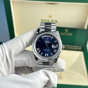 Rolex Day-Date 228239-0007 Blue  Roman Dial 178g GMF V3 Best Replica 40mm
