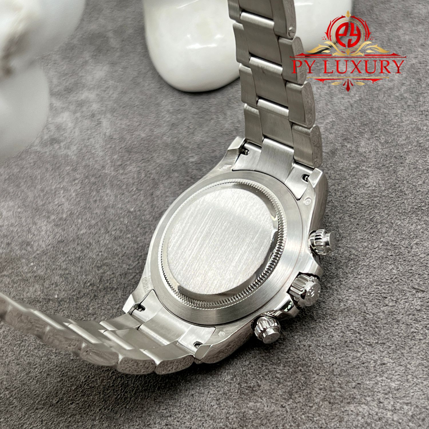 Rolex Daytona 116506 Ice Blue Dial 1:1 Custom Made CNC Real Platinum 950 Super Replica 40mm - Image 7
