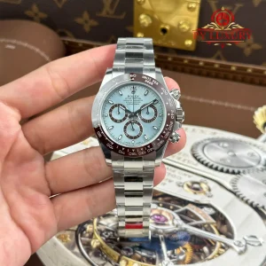 Đồng hồ Rolex Daytona 116506 Mặt Xanh Băng Cọc Số Dạ Quang Replica 1:1 VSF 40mm