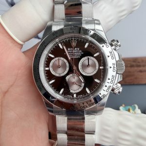 Rolex Daytona 126509-0001 Bright Black & Steel Dial Oyster Bracelet Super Clone 40mm
