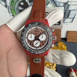 Rolex Daytona DiW Mercedes Maybach CarboQuartz Leather Strap Super Clone N6F 40mm
