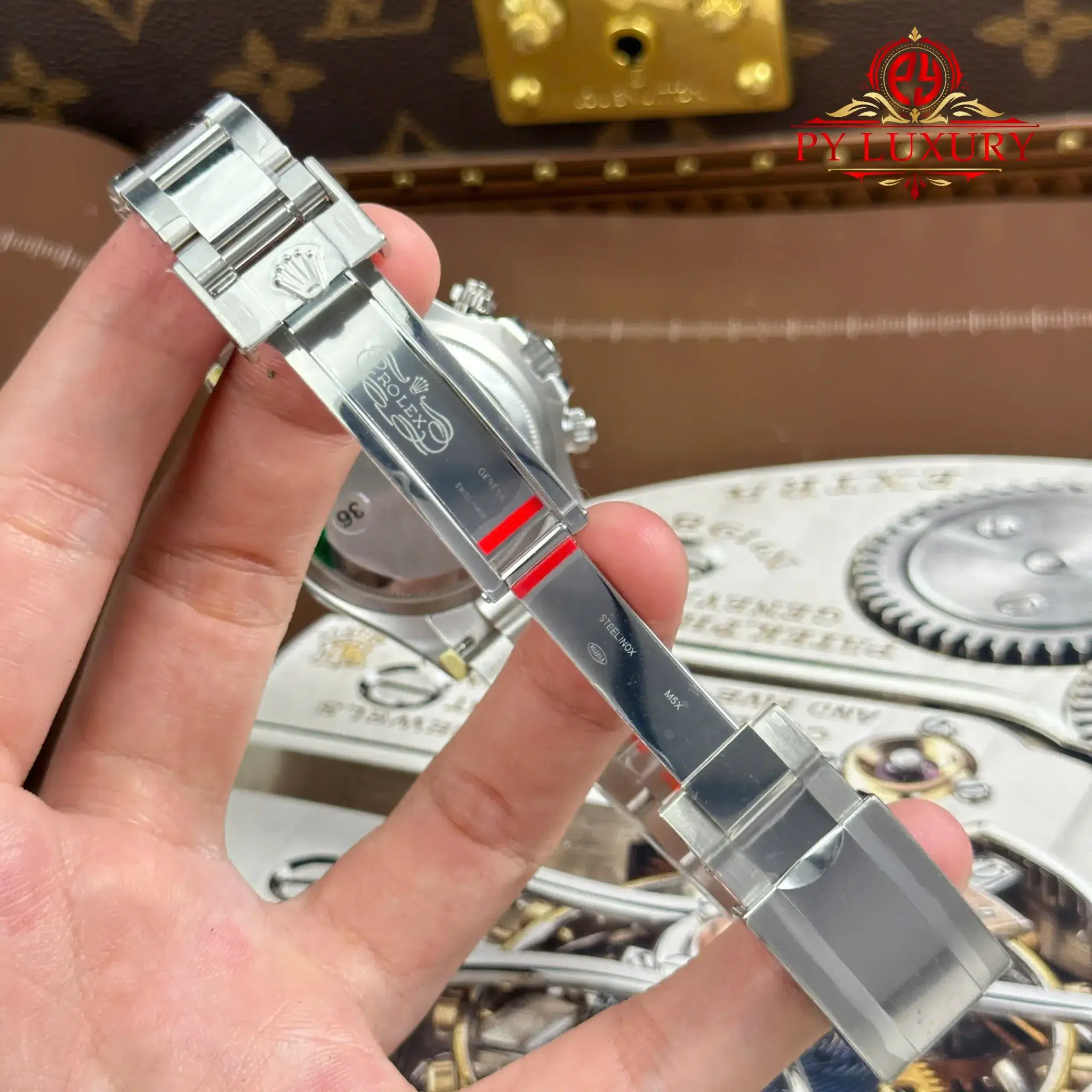 Đồng hồ Rolex Daytona Panda 126500LN Mặt Trắng Replica 1:1 VSF 40mm - Image 12