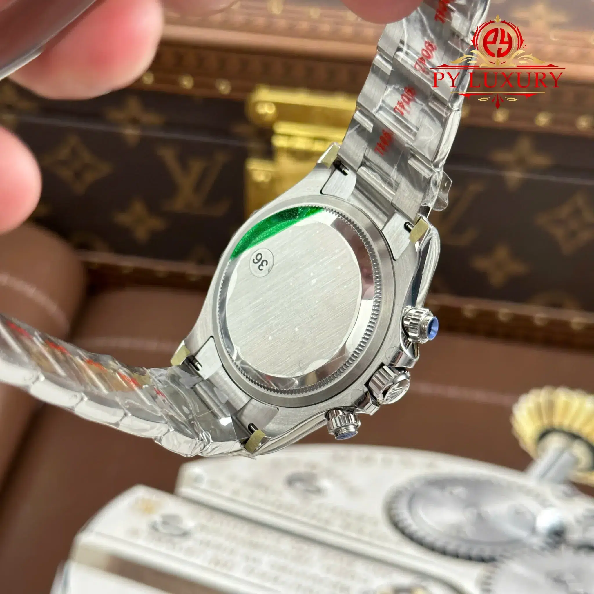 Đồng hồ Rolex Daytona Panda 126500LN Mặt Trắng Replica 1:1 VSF 40mm - Image 11