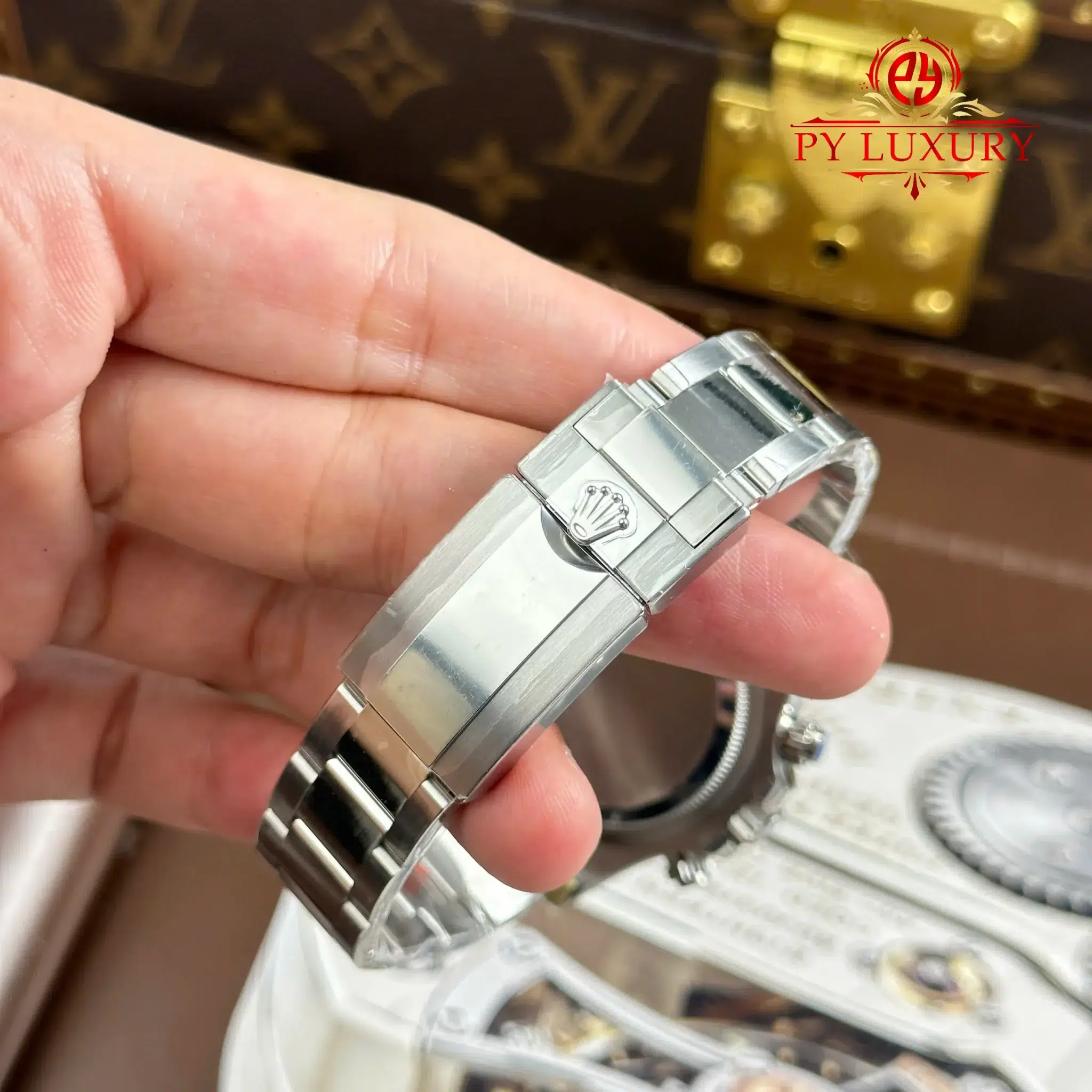 Đồng hồ Rolex Daytona Panda 126500LN Mặt Trắng Replica 1:1 VSF 40mm - Image 13