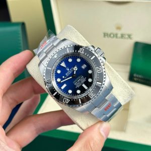 Đồng Hồ Rolex Sea-Dweller Deepsea 126660 Mặt Xanh D-Blue Replica 1:1 V9 Factory 44mm