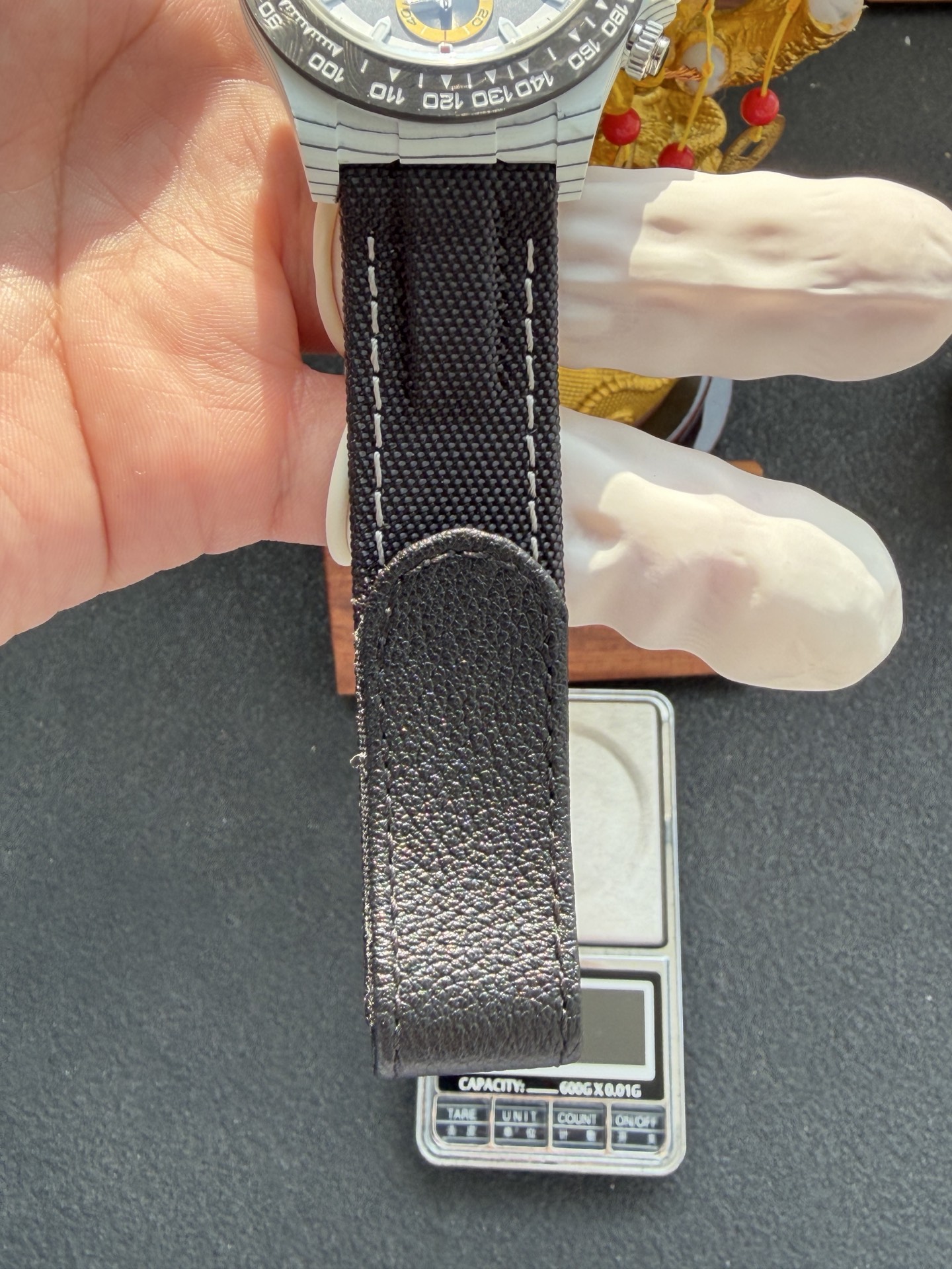 Rolex Daytona DiW Quantum Racer CarboQuartz Nylon Strap 1:1 Best Clone 40mm - Image 10
