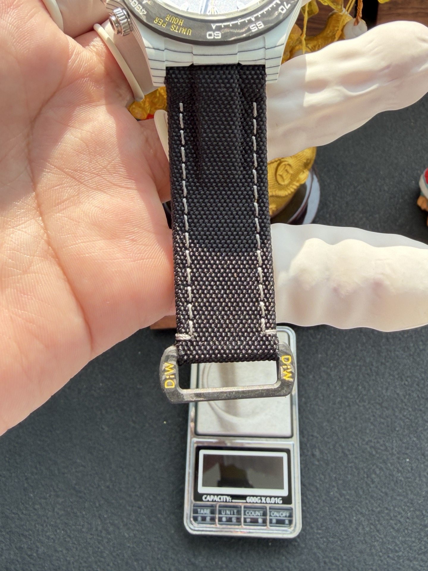 Rolex Daytona DiW Quantum Racer CarboQuartz Nylon Strap 1:1 Best Clone 40mm - Image 11
