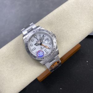 Đồng Hồ Rolex Explorer II 226570 Mặt Trắng Replica 1:1 Clean Factory 42mm