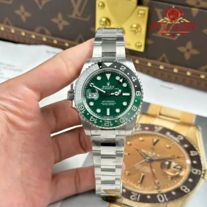 Đồng Hồ Rolex GMT-Master II 126729VTNR-0001 Mặt Xanh Lá Cây Dây Oyster Replica 1:1 VS Factory 40mm