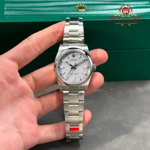 Đồng Hồ Rolex Oyster Perpetual 126000-0013 Mặt Số Lavender Replica 1:1 VSF 36mm
