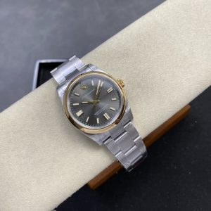 Rolex Oyster Perpetual 126003 Steel & Yellow Gold Celebrateing 100 Years Slate Dial 1:1 Best Replica VSF 36mm