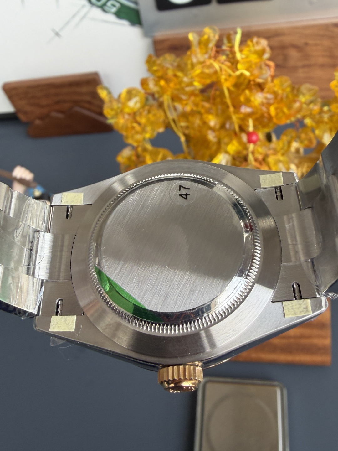 Rolex Oyster Perpetual 134303 Steel & Yellow Gold Slate Dial 1:1 Best Replica 41mm - Image 10